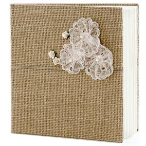 Księga Gości PartyDeco 20.5x20.5cm/22 Kraft